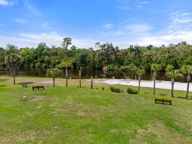 918 Fernleaf Run, Bradenton, FL 34212 - view of property's community featuring a water view and a yard