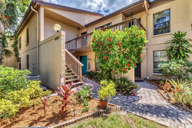 3810 75th St W Unit 128, Bradenton, FL 34209 - view of property featuring stairs