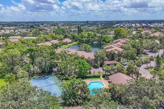3810 75th St W Unit 128, Bradenton, FL 34209 - bird's eye view of a pool