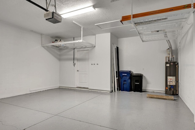 5005 Torrey Pines Run, Bradenton, FL 34211 - garage featuring a garage door opener and gas water heater