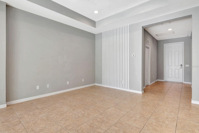 5005 Torrey Pines Run, Bradenton, FL 34211 - unfurnished room featuring light tile patterned flooring and recessed lighting