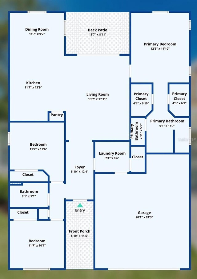 5005 Torrey Pines Run, Bradenton, FL 34211 - view of home floor plan