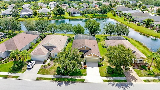 5005 Torrey Pines Run, Bradenton, FL 34211 - aerial view of residential area featuring a large body of water