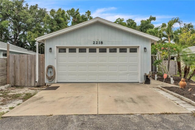 2218 Woodmere Rd, Venice, FL 34293 - view of detached garage