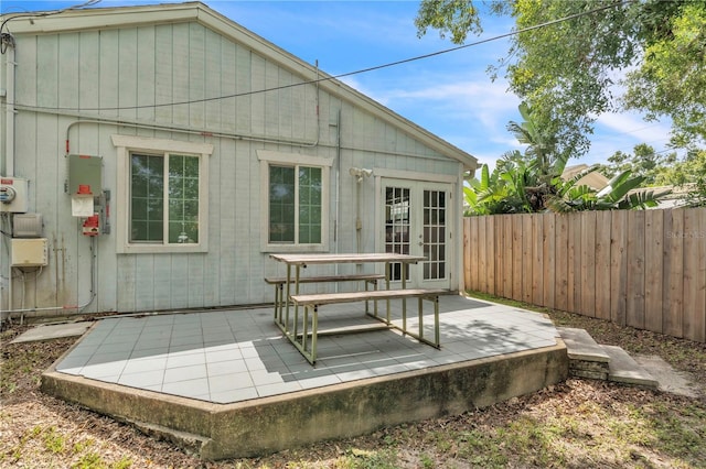2218 Woodmere Rd, Venice, FL 34293 - wooden deck featuring a patio
