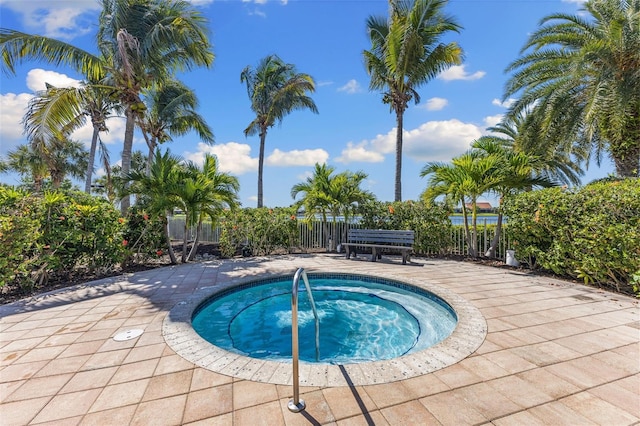19023 Mangieri St, Venice, FL 34293 - view of pool with a community hot tub