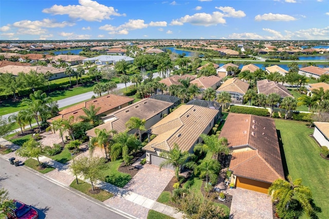19023 Mangieri St, Venice, FL 34293 - aerial view of residential area with a nearby body of water