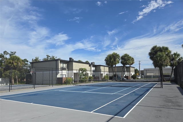 4001 Beneva Rd Unit 319, Sarasota, FL 34233 - view of tennis court with community basketball court