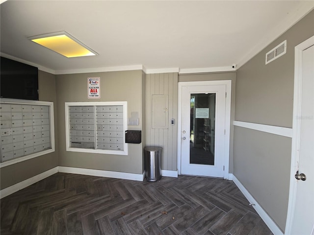 4001 Beneva Rd Unit 319, Sarasota, FL 34233 - view of home's community with mail area and ornamental molding