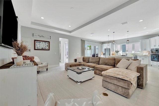 6317 Turtle Grass Dr, Bradenton, FL 34210 - living room with recessed lighting