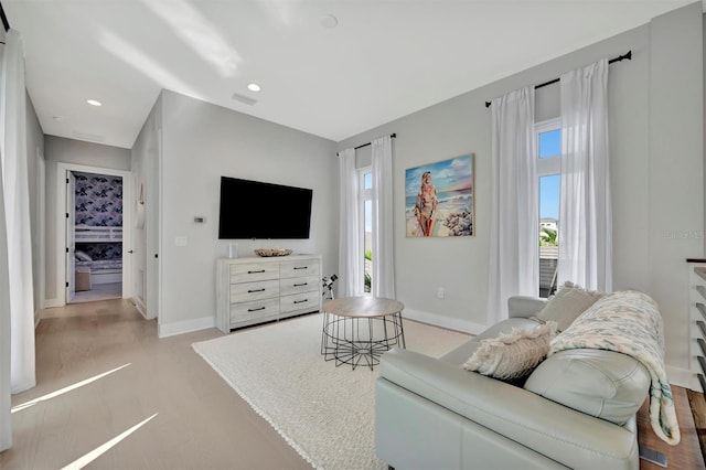 6317 Turtle Grass Dr, Bradenton, FL 34210 - living area with baseboards and recessed lighting