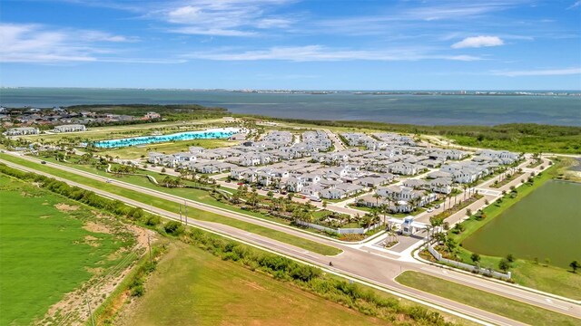 6317 Turtle Grass Dr, Bradenton, FL 34210 - aerial view of residential area featuring a large body of water