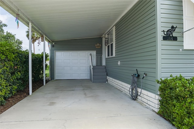 6710 36th Ave E Unit 114, Palmetto, FL 34221 - view of patio / terrace with an attached carport and entry steps
