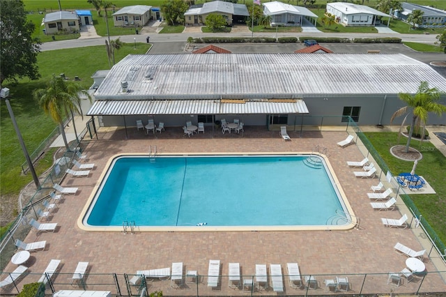 6710 36th Ave E Unit 114, Palmetto, FL 34221 - community pool with a patio