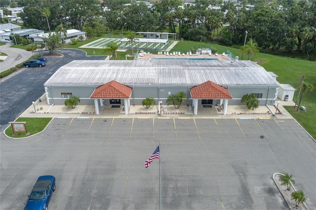 6710 36th Ave E Unit 114, Palmetto, FL 34221 - aerial view of a tree filled landscape