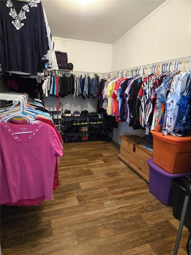 6710 36th Ave E Unit 114, Palmetto, FL 34221 - spacious closet with wood finished floors