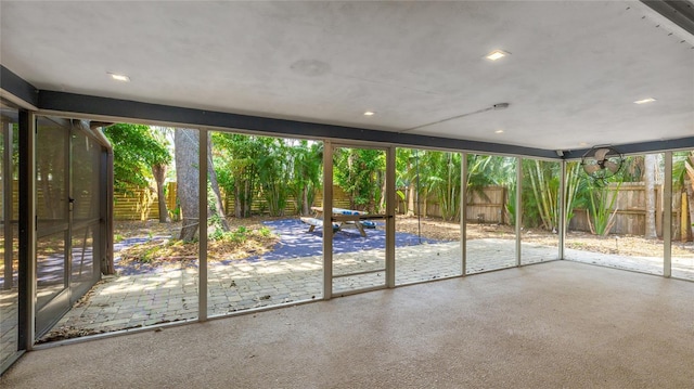 3525 Riviera Dr, Sarasota, FL 34232 - view of unfurnished sunroom
