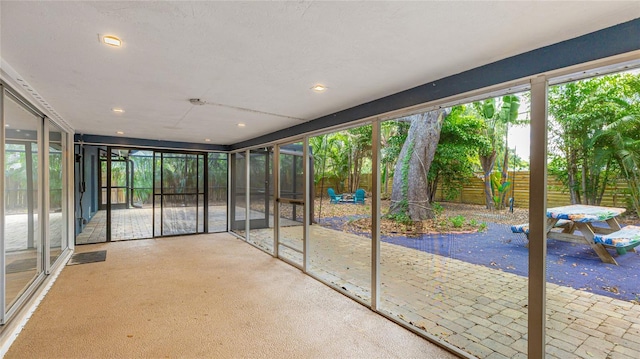 3525 Riviera Dr, Sarasota, FL 34232 - view of unfurnished sunroom