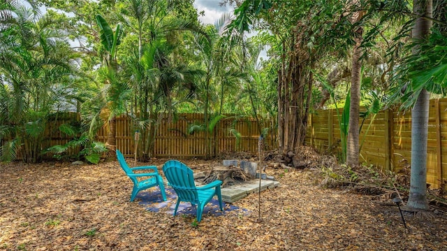 3525 Riviera Dr, Sarasota, FL 34232 - view of fenced backyard