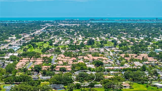 3525 Riviera Dr, Sarasota, FL 34232 - drone / aerial view of a nearby body of water