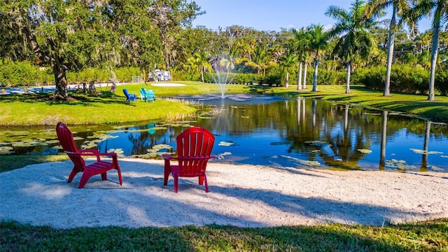 5311 36th Ave E, Palmetto, FL 34221 - view of home's community featuring a water view and view of wooded area