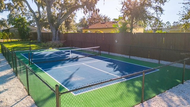 5311 36th Ave E, Palmetto, FL 34221 - view of tennis court featuring community basketball court