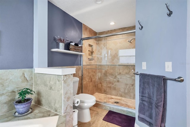 3636 Torrey Pines Blvd, Sarasota, FL 34238 - bathroom with toilet and a stall shower