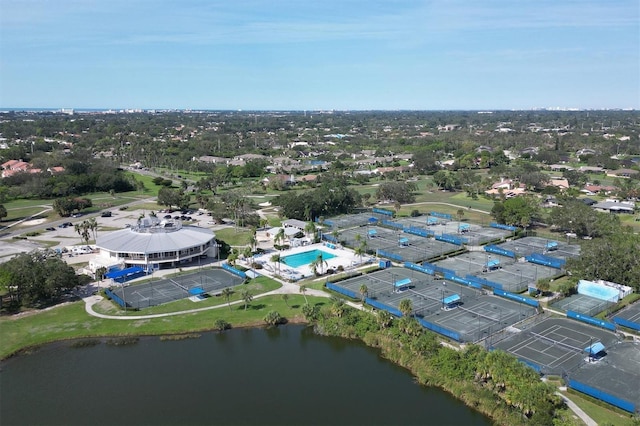 3636 Torrey Pines Blvd, Sarasota, FL 34238 - drone / aerial view of a large body of water