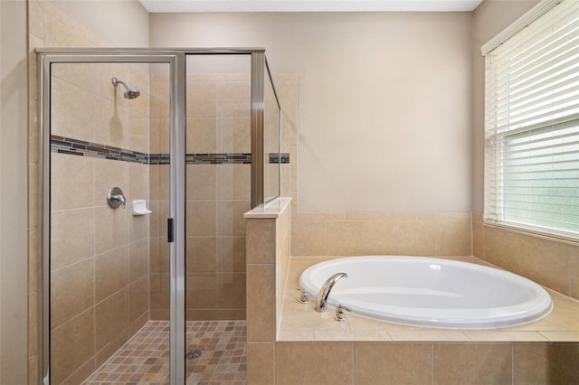 773 Rosemary Cir, Bradenton, FL 34212 - bathroom with a garden tub and a stall shower