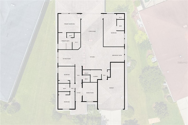 773 Rosemary Cir, Bradenton, FL 34212 - view of home floor plan