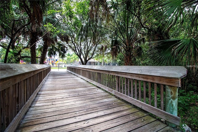 773 Rosemary Cir, Bradenton, FL 34212 - view of wooden terrace