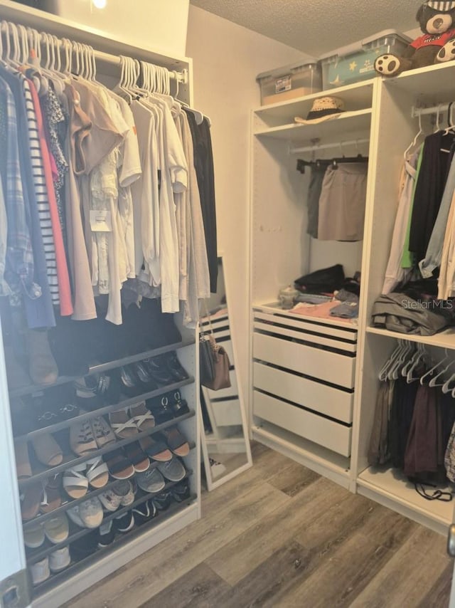 15917 Mercott Ct, Clermont, FL 34714 - spacious closet featuring wood finished floors
