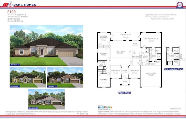 4833 Manila Ave, North Port, FL 34288 - view of property floor plan