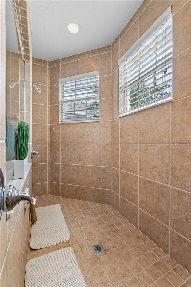 4013 Greystone Dr, Clermont, FL 34711 - full bathroom with tiled shower and healthy amount of natural light