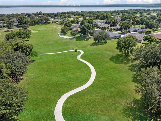 4013 Greystone Dr, Clermont, FL 34711 - aerial perspective of suburban area featuring a nearby body of water
