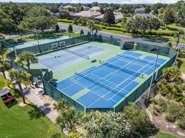 4013 Greystone Dr, Clermont, FL 34711 - view of tennis court