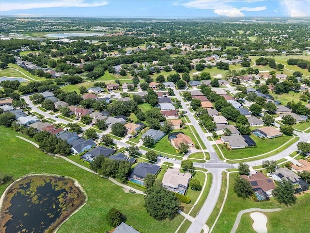 4013 Greystone Dr, Clermont, FL 34711 - aerial view of property's location featuring a large body of water and nearby suburban area