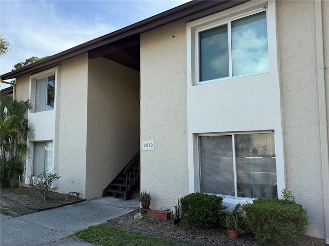 2613 Pine Lake Ter Unit C, Sarasota, FL 34237 - view of side of property with stucco siding