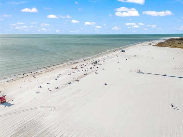 5569 Cape Leyte Dr, Sarasota, FL 34242 - water view featuring nearby beach