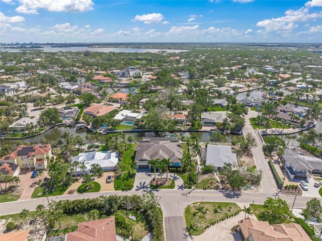5569 Cape Leyte Dr, Sarasota, FL 34242 - view of property location with nearby suburban area and a nearby body of water
