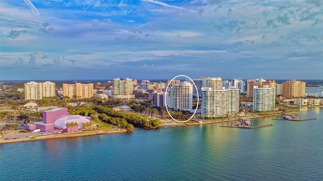 990 Blvd Of The Arts Unit 801, Sarasota, FL 34236 - view of urban area with a large body of water