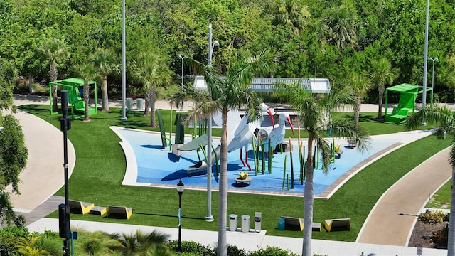 990 Blvd Of The Arts Unit 801, Sarasota, FL 34236 - view of property's community featuring a yard