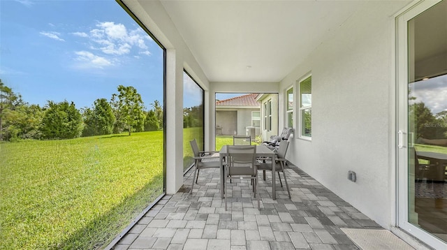 491 Daylily Blvd, Nokomis, FL 34275 - view of sunroom / solarium