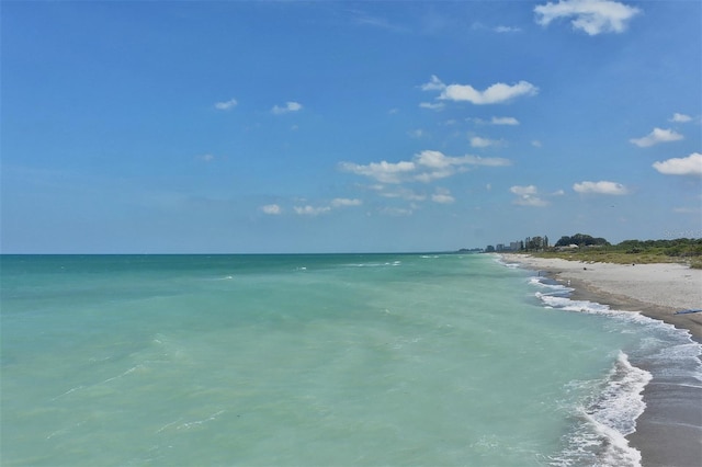 491 Daylily Blvd, Nokomis, FL 34275 - water view featuring nearby beach