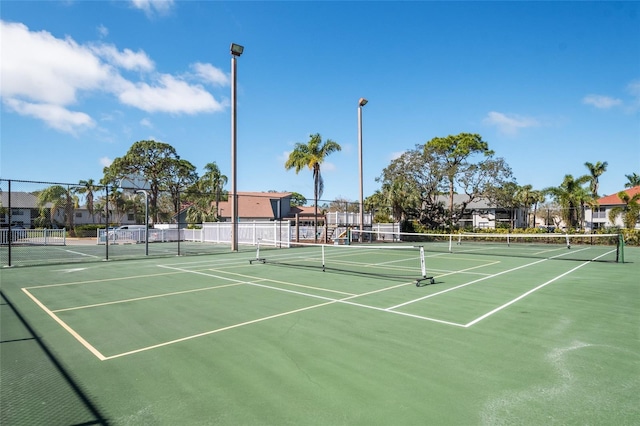 4411 46th Ave W Unit 201, Bradenton, FL 34210 - view of tennis court featuring community basketball court
