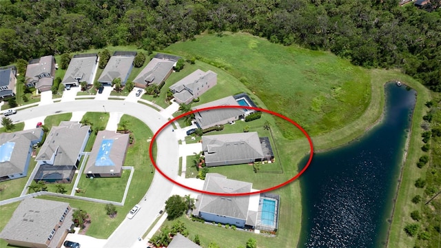 7364 47th Avenue Cir E, Bradenton, FL 34203 - aerial perspective of suburban area with a nearby body of water