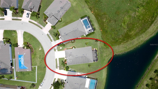 7364 47th Avenue Cir E, Bradenton, FL 34203 - aerial perspective of suburban area with a nearby body of water