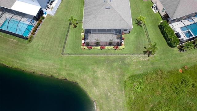 7364 47th Avenue Cir E, Bradenton, FL 34203 - view from above of property with a nearby body of water