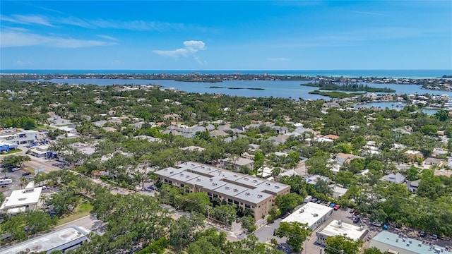 3700 S Osprey Ave Unit 122, Sarasota, FL 34239 - drone / aerial view of a nearby body of water