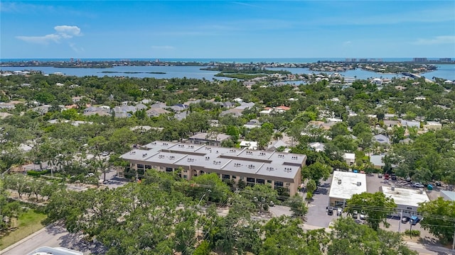 3700 S Osprey Ave Unit 122, Sarasota, FL 34239 - drone / aerial view of a nearby body of water